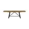 Intercon NP-TA-4296-NTO-C Newport - Trestle Table - Natural Oak