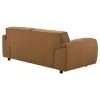 Coaster Fine Furniture 509502 Buxton - Top Grain Leather Upholstered Loveseat - Orange