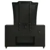 Coaster Fine Furniture 223163FBM Lorient - 8-Drawer LED Flame Box Dresser And Mirror - Black