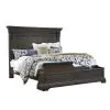 Pulaski Furniture P012-BR-K2 Caldwell - Queen Storage Bed - Deep Brown