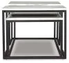 Ashley Furniture T182-13 Donnesta - Occasional Table Set (Set of 3) - Gray / Black