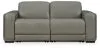 Ashley Furniture U94202S10 Ashley Furniture U94202S10 Correze - 2-Piece Power Reclining Sectional - Gray