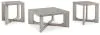 Ashley Furniture T247-13 Garnilly - Occasional Table Set (Set of 3) - Whitewash