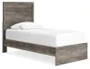 Ashley Furniture B2587B11 Ralinksi - Twin Panel Bed - Gray
