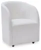 Ashley Furniture D821-02A Rowanbeck - Dining Upholstered Arm Chair (Set of 2) - Ivory