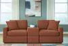 Ashley Furniture 92102S3 Ashley Furniture 92102S3 Modmax - 3-Piece Sectional With Storage Console - Spice