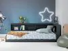 Ashley Furniture EB1528B4 Ashley Furniture EB1528B4 Simmenfort - Full Bookcase Storage Bed - Navy Blue