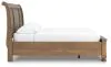 Ashley Furniture PCB779B9 Feddinger - California King Storage Sleigh Bed - Medium Brown