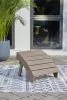 Ashley Furniture P014/898/813 Sundown Treasure - 2 Pc. - Adirondack Chair And Ottoman - Driftwood