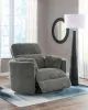 Ashley Furniture PC8630495 Gosaldo - Swivel Glider Power Recliner - Lead