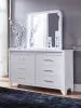 Ashley Furniture PCB392B1 Jarlee - Dresser And Mirror - White