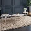 New Classic T1857-3P-WHT Nolan - 3 Piece Occasional Set (1 Coffee & 2 End Tables) - White