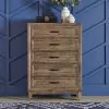 Liberty Furniture 384-BR-CPBDMC Liberty Furniture 384-BR-CPBDMC Ridgecrest - 4 Piece Bedroom Set (California King Panel Bed, Dresser & Mirror, Chest) - Cobblestone
