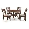 New Classic D1719-50S-CHY New Classic D1719-50S-CHY Cori - 5 Piece Round Dining Set - Cherry