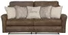 Jackson Furniture Industries 3881-1811/19-1728/26 Justine - Lay Flat Reclining Sofa - Burlap