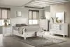 CoasterEssence 201309Q-S5 Sandy Beach - 5 Piece Queen Bedroom Set - Cream White