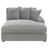 CoasterElevations 509900 Blaine - Reversible Upholstered Chaise Sectional Sofa - Fog