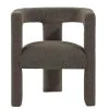 Coaster Fine Furniture 902880 Petra - Boucle Upholstered Accent Side Chair - Chocolate Brown