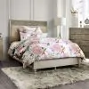 Furniture of America FOA7882Q-BED Jakarta - Queen Bed - Antique White / Beige