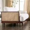 Furniture of America CM9982-LV Alesund - Loveseat - Beige / Walnut