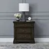 Liberty Furniture 512-BR61 Arden Road - Nightstand With Charging Station - Satin Cherry