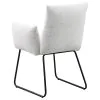 Coaster Fine Furniture 108492 Ackland - Upholstered Dining Side Chair (Set of 2) - Light Gray