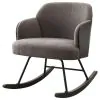 Coaster Fine Furniture 602626 Paige - Boucle Upholstered Mid Back Rocking Chair - Taupe