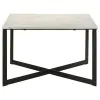 Coaster Fine Furniture 707698-S3 Tobin - 3 Piece Marble Top Coffee And End Table Set - White
