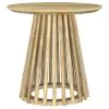 Coaster Fine Furniture 710608-S3 Touhy - 3 Piece Round Coffee And End Table Set - Natural Mango