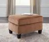 Benchcraft® 67204/20/14 Benchcraft® 67204/20/14 Amity Bay - 2 Pc. - Chair, Ottoman - Clay