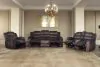 New Classic 20-U1816B-3NP New Classic 20-U1816B-3NP Willow - 3 Piece Sofa & Loveseat & Recliner - Brown