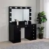 Coaster Fine Furniture 931144B3 Acena - 11 Pieces E26 Clear Light Bulb For Black Vanity, Box 3 of 3 - Pearl Silver