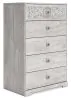 Ashley Furniture EB1811-245 Paxberry - Five Drawer Chest - Whitewash