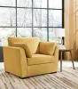 Ashley Furniture 67506/38/35/23/14 Ashley Furniture 67506/38/35/23/14 Keerwick - 4 Pc. - Sofa, Loveseat, Chair And A Half, Ottoman - Sunflower