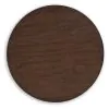 Ashley Furniture T689-6 Korestone - Round End Table - Dark Brown