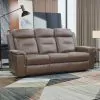 New Classic L4587-30P1-BRN Keldon - Reclining Sofa With Power Footrest - Brown
