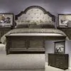 Liberty Furniture 297-BR-KUBDM Liberty Furniture 297-BR-KUBDM Paradise Valley - 3 Piece Bedroom Set (King Upholstered Bed, Dresser & Mirror) - Saddle Brown