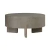 Liberty Furniture 674-OT1010 Liberty Furniture 674-OT1010 Affinity - Round Cocktail Table - Dusty Taupe / Concrete Tops