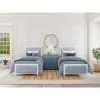Riverside Furniture 30763 Rosalie - 3 Drawer Accent Chest - Blue