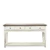 Riverside Furniture 59514 Riverside Furniture 59514 Myra - Sofa Table - Natural / Paperwhite