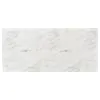 CoasterEssence 193781 Mayer - Rectangular Faux Marble Dining Table - White