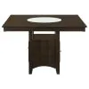 CoasterEveryday 100438 Gabriel - Counter Height Dining Table - Cappuccino
