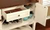 Furniture of America CM3326WC-T Dover - Dining Table With Leaf - Vintage White / Cherry