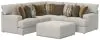 Jackson Furniture Industries 2240/62/42/12-26 Jackson Furniture Industries 2240/62/42/12-26 Tori - 2 Piece Sectional With Comfort Coil Seating, 41