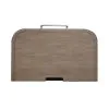 Liberty Furniture 306-BR62 South Bend - Open Nightstand With Charging Station - Burnished Clay