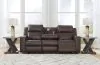 Ashley Furniture 6330689 Lavenhorne - Rec Sofa W/Drop Down Table - Granite
