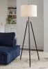 Ashley Furniture L206101 Cashner - Metal Floor Lamp - Black / Gold Finish