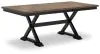Ashley Furniture D634-35 Wildenauer - Rectangular Dining Extension Table - Brown / Black