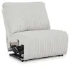 Ashley Furniture 92706S10 Ashley Furniture 92706S10 Top Tier - 3-Piece Sectional Reclining Chofa With Raf Press Back Chaise - Alloy
