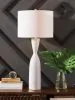 Ashley Furniture L236004 Davinford - Poly Table Lamp - White